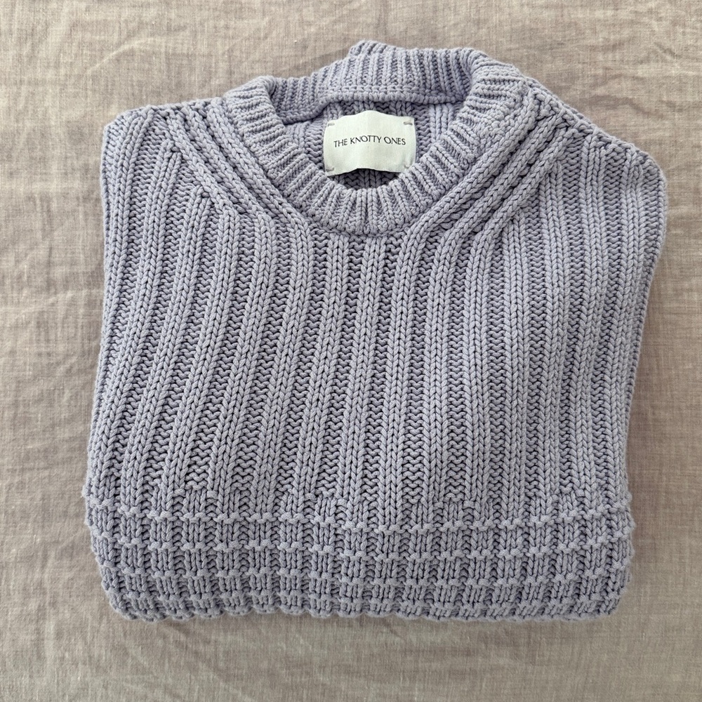 The Knotty Ones sweater/M/purple NWOT